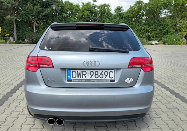 Audi A3 cena 33900 przebieg: 280000, rok produkcji 2011 z Siedliszcze małe 79